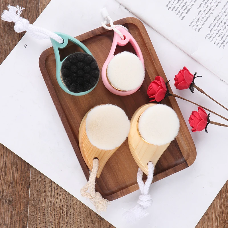 1pc Face Clean Brush Wash Deep Cleansing Soft Fiber Mild Massager Facial Care Skin Pore New | Красота и здоровье