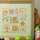 Светильник зеленые Осенние дни золота 