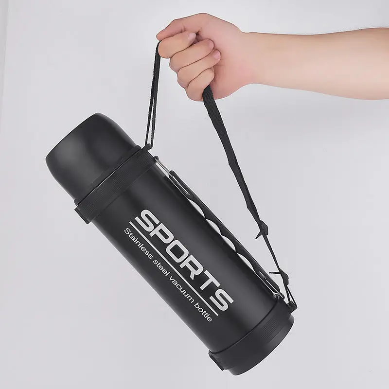 Large-capacity Thermal Insulation Outdoor Travel Kettle Stainless Steel Pot Household | Дом и сад