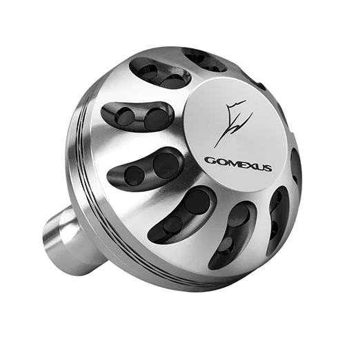 Катушка катушка ручка для шимано SW FK 5000 Сарагоса SW Stella SW Direct Daiwa BG Пенн Спинфишер 1000- 4000 дрель 38 мм - Цвет: silver black