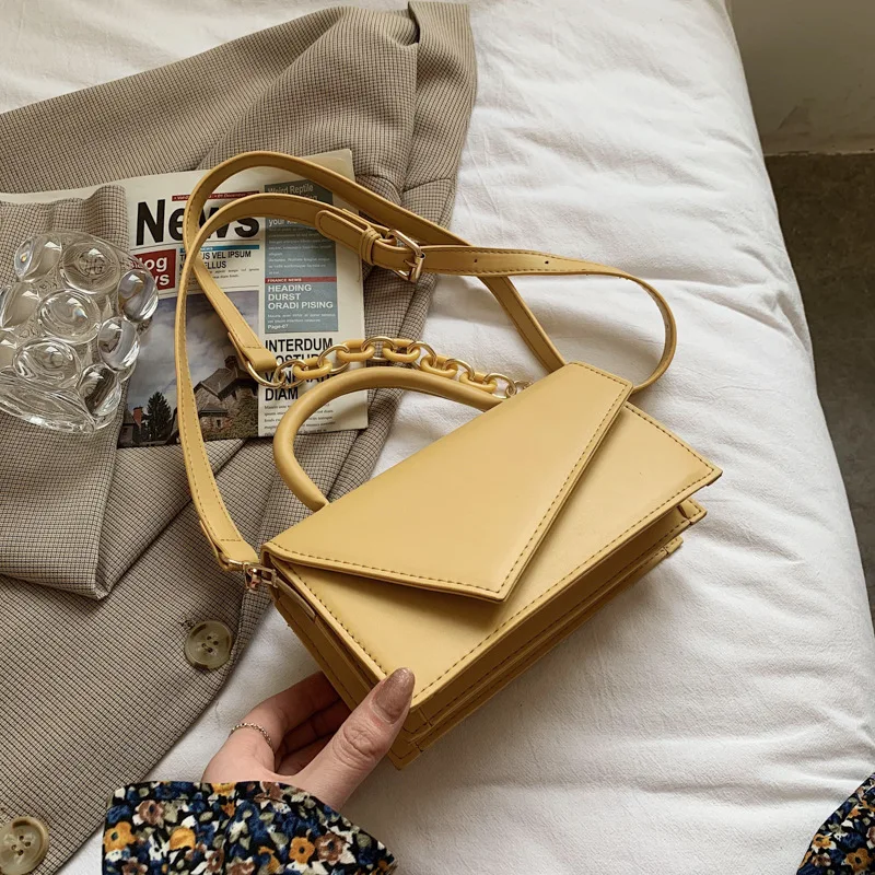 

Womens Handbags Spring and Summer Style Women's 2021 Fashion Red Handbag Versatile Leisure Shoulder Messenger Bag Purses