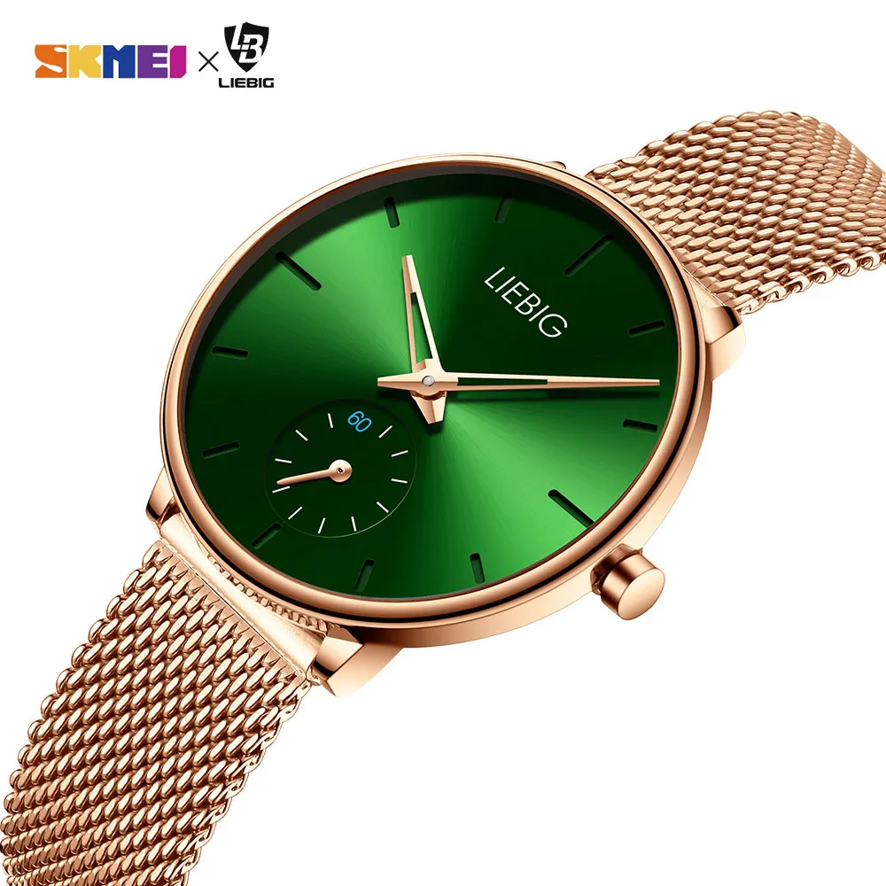 Часы наручные женские кварцевые простые брендовые Роскошные водонепроницаемые