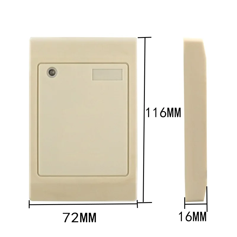 Водонепроницаемый считыватель карт Wiegand Wg26 Wg34 RFID IC 125 кГц 13 56 МГц ID для системы