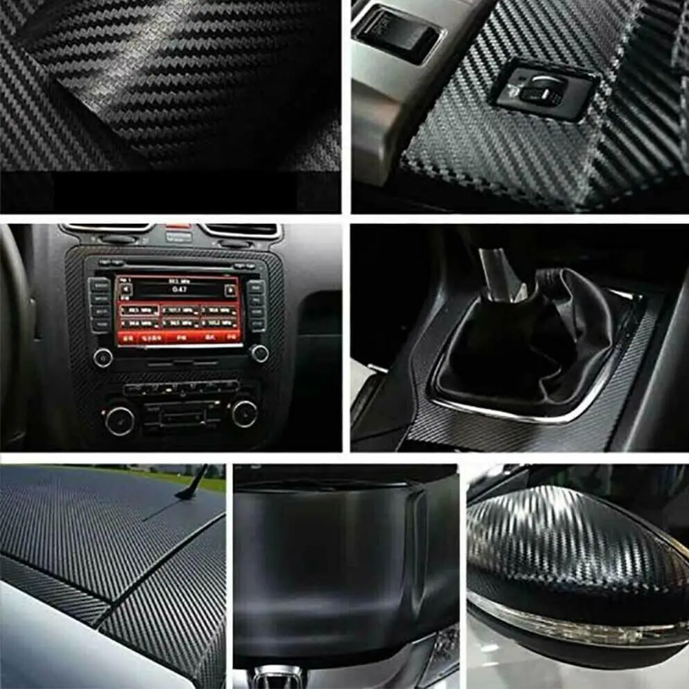 Car-Styling New 3D Carbon Fiber Car Interior Center Console Color Change Molding Sticker Decals For Chevrolet Cruze 2009-2015 | Автомобили