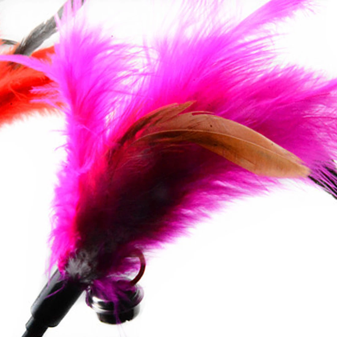 Забавная палочка для кошек 1 шт. Интерактивная игрушка кошачье перо игрушечная