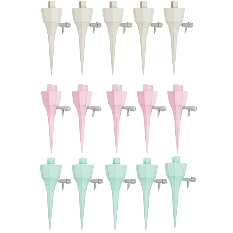 

Automatic Watering Device for Potted Plants, Universal 15PCS, Suitable for Indoor and Outdoor Garden Plants.