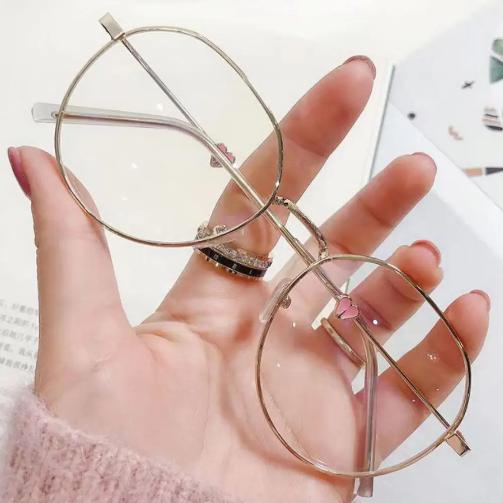 

Очки большого размера с защитой от синего света для мужчин и женщин, аксессуар для защиты глаз в форме сердца, светильник кие офисные компьютерные очки