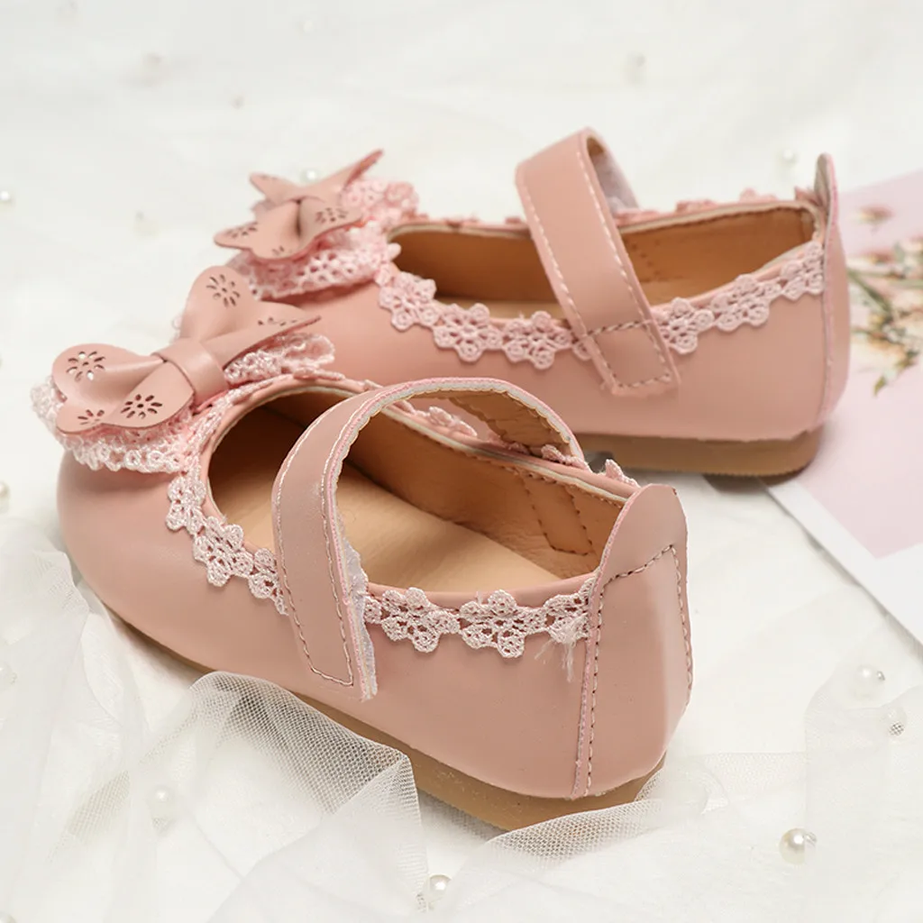 Toddler Infant Kids Baby Girls BowKnot comfortable Single Sweet Princess Shoes Sandals soft Breathable Bow | Детская одежда и