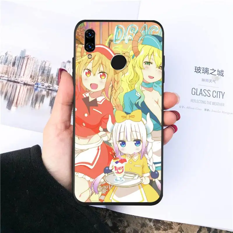 

Miss Kobayashi's Dragon Maid Phone Cases For Huawei honor Mate P 10 20 30 40 Pro 10i 9 10 20 8 x Lite Luxury brand shell funda
