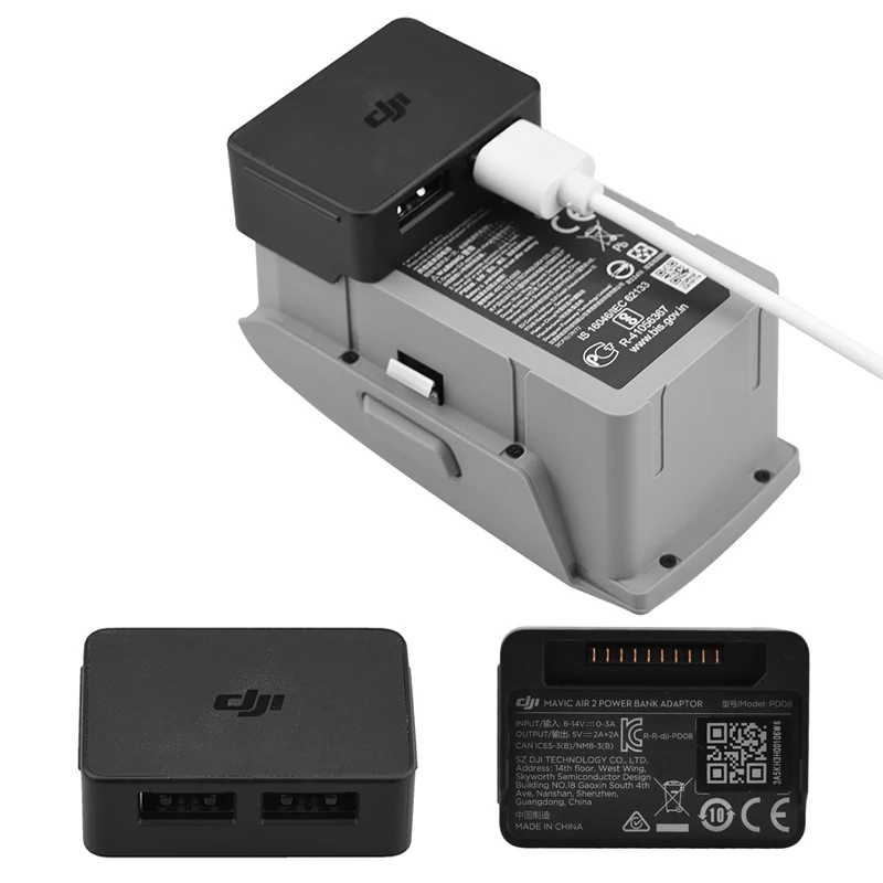 Адаптер для аккумулятора Mavic Air 2 USB конвертер зарядки телефона аксессуары