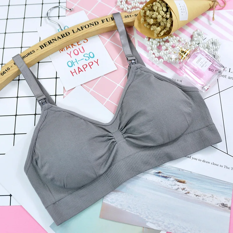 Дешевые бюстгальтер для кормления беременных без проволоки lactancia и кормящих