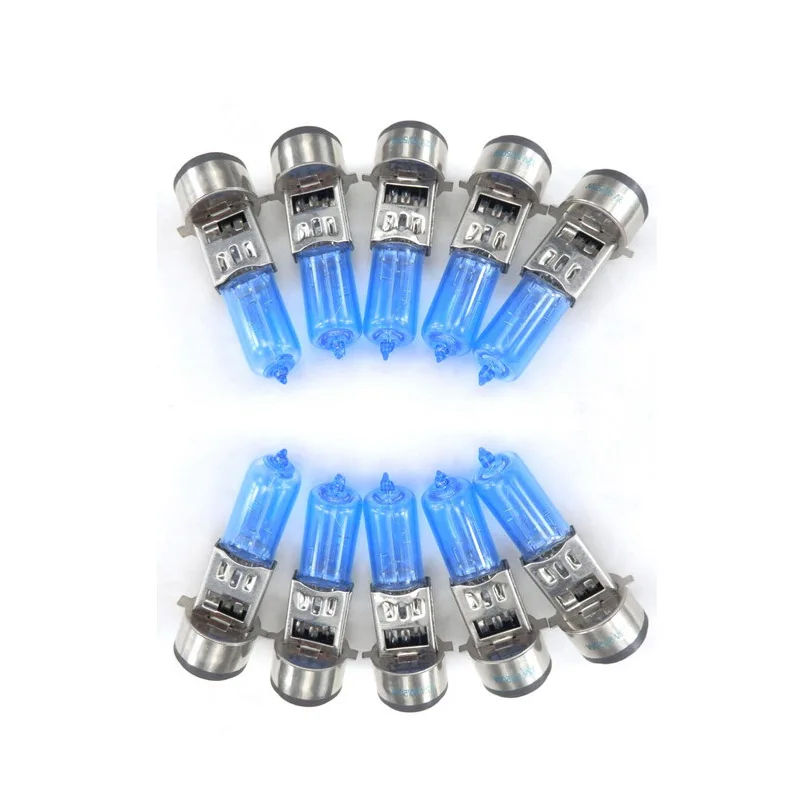 

10 шт./лот мотоциклетные фары 50 Вт BA20d ксеноновая лампа для ATV скутера квадроцикла