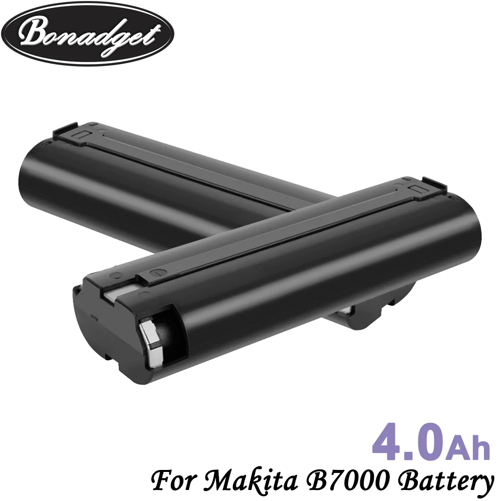 Bonadget 2 шт 7 V 4000mAh Ni MH батарея для MAKITA 7033 7002 7000 632003 191679 9 192532 Аккумуляторная Дрель
