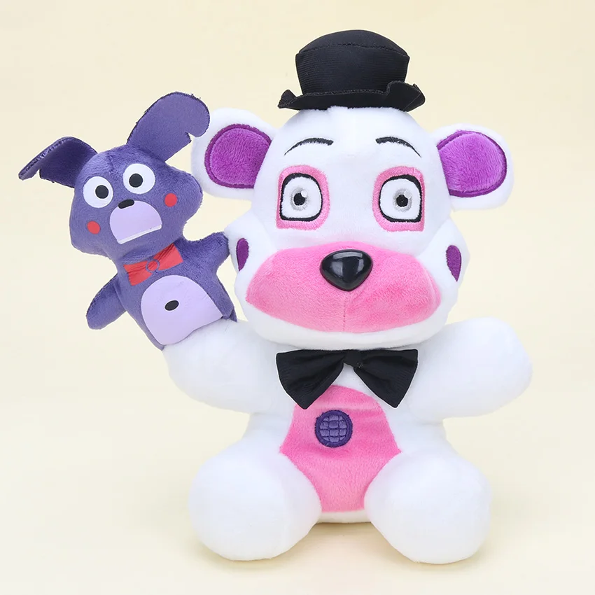 16 14 см FNAF Five Nights At Freddy's Freddy Fazbear медведь лисица Chica fnaf подвесная плюшевая кукла игрушки плюшевые и мягкие брелки Детские игрушки - Цвет: 16