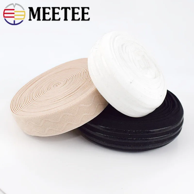 Эластичная резинка Meetee 5/10 м 25/30 мм силиконовый скользящий Пояс для брюк пояса