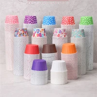 100 pcs muffins small cups paper cupcake wrappers baking cases muffin boxes cake cup diy cake tools kitchen baking supplies