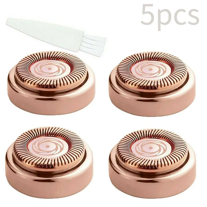 For Flawless Hair Remover 4pcs Replacement Heads Count Replacing Blades Cleaning