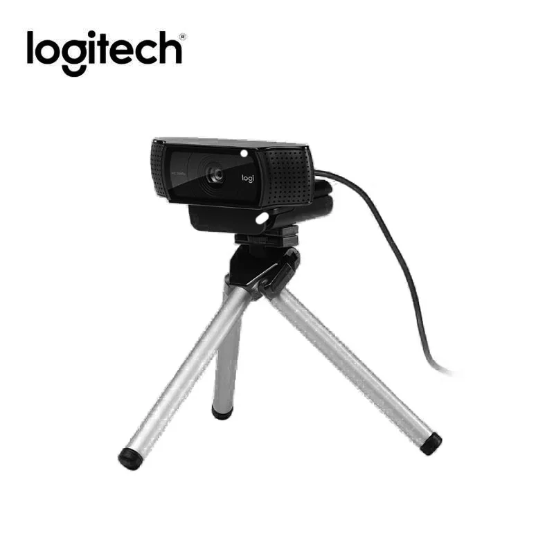 Восстановленный производитель (б/у): Веб камера Logitech C920 с автофокусом для записи