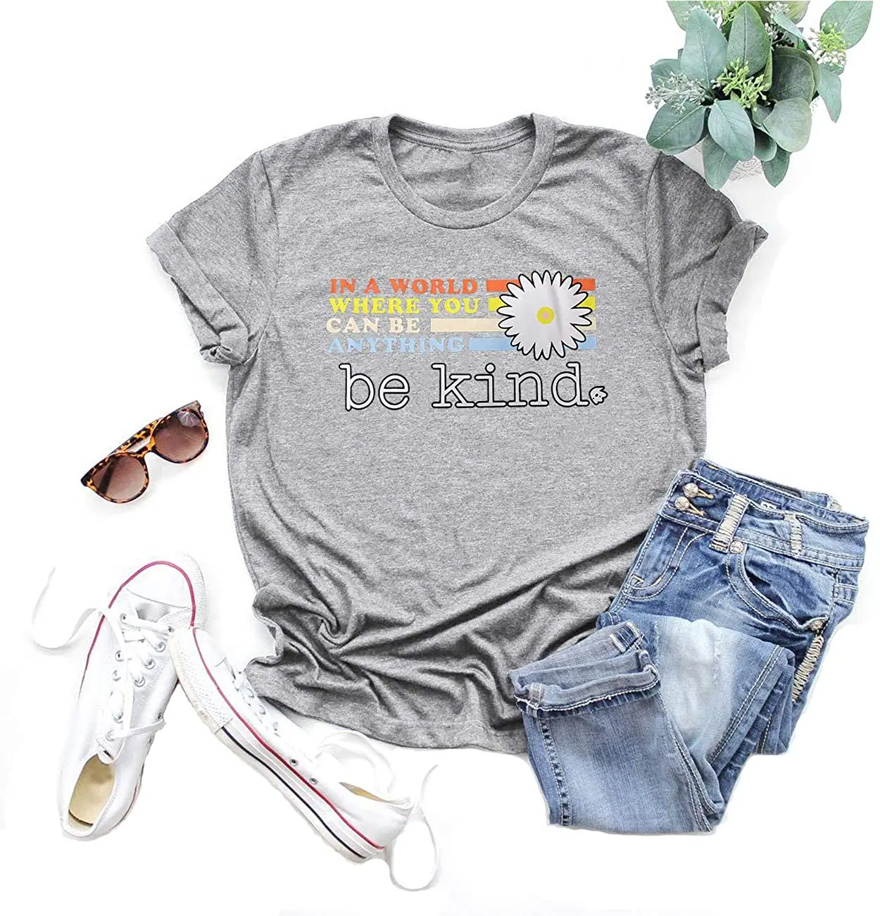 

Womens Sunflower Shirt,in Happy Spiring Summer Graphic Tees.Western Teen jr tee Tops