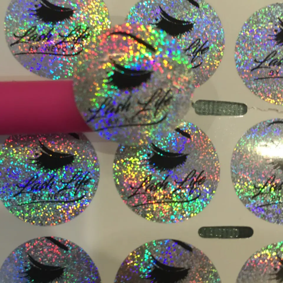 Индивидуальная прозрачная наклейка для ресниц sFree персонализированная на день