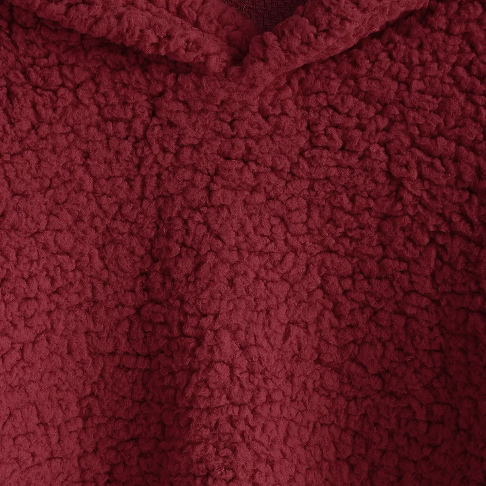 Женская толстовка из искусственного меха ZAFUL однотонный пуловер с открытыми