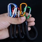 1 шт. походный Тактический Брелок, выдвижная пружинная эластичная веревка, инструмент безопасности, походный антипотерянный телефон, аксессуары для пешего туризма