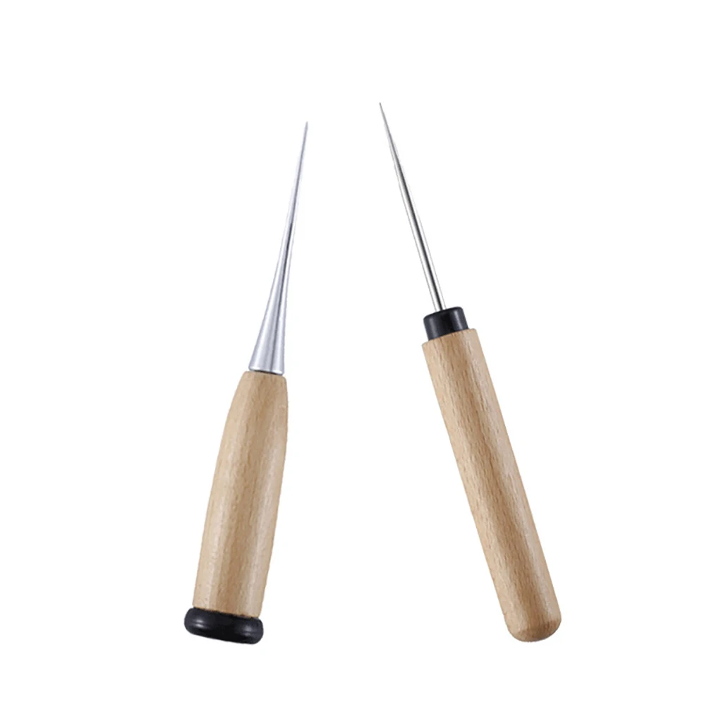 2 шт. DIY кожаное ремесленное Шило инструмент для изготовления отверстий