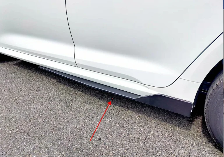 Для 2019 toyota corolla боковые юбки бампер спойлер для губ из полипропилена и