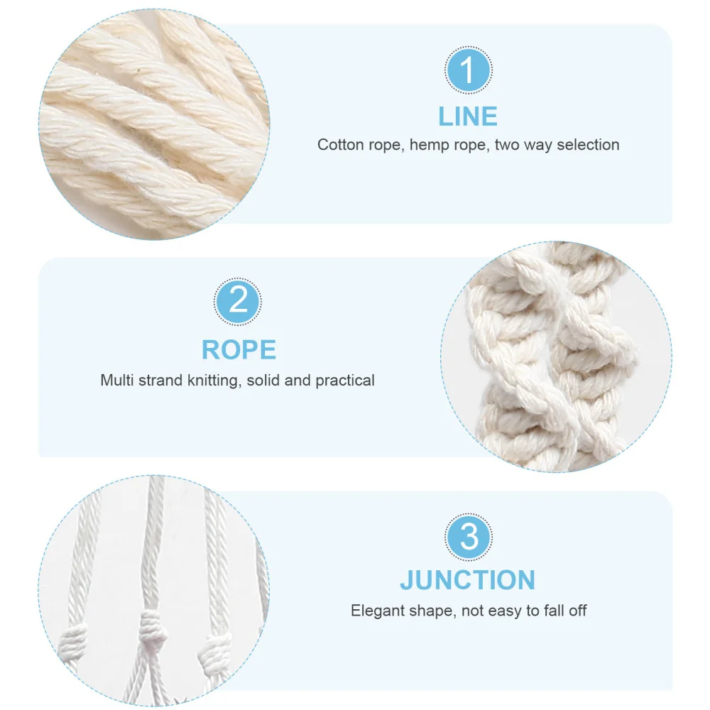 

5pcs Gardening Flowerpot Hanger Outdoor Flower Pot Hanging Net Baskets