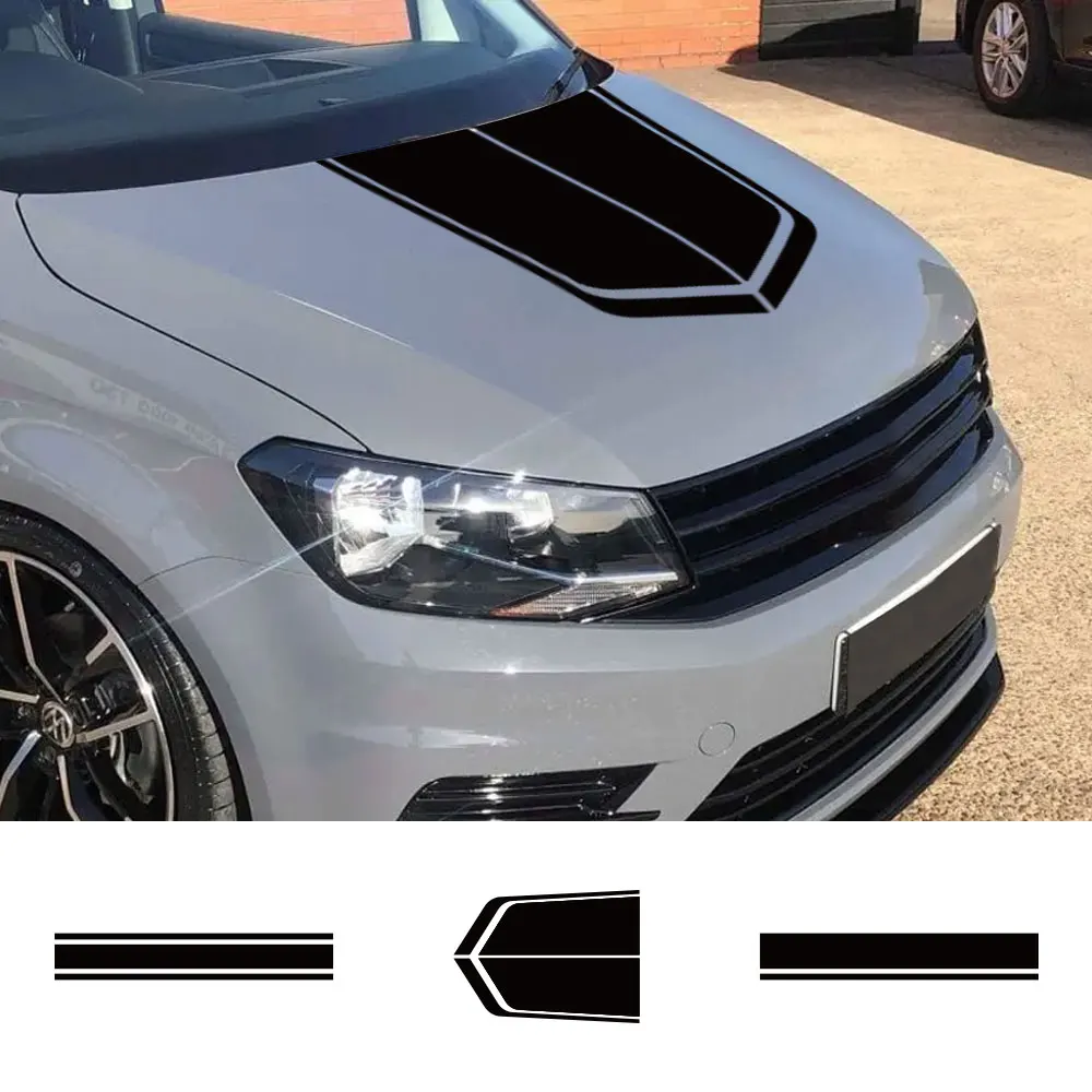 Наклейки на капот автомобиля для Volkswagen VW Caddy MK1 MK2 MK3 MK4 4 3 2 Maxi Kombi автодом крышка