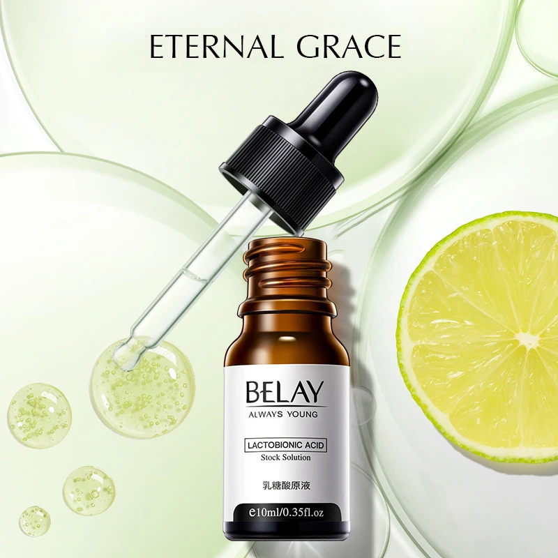 

10ml Face Serum Zero Pore Instant Balancing Water Oil Remove Blackheads Refine Pores Lactobionic Essence Facial Skin Care