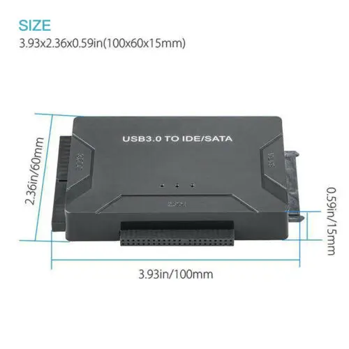 Конвертер USB 3 0 на SATA IDE жесткий диск 2 5 дюйма адаптер для дисков Sata карт SAS/SATA| |