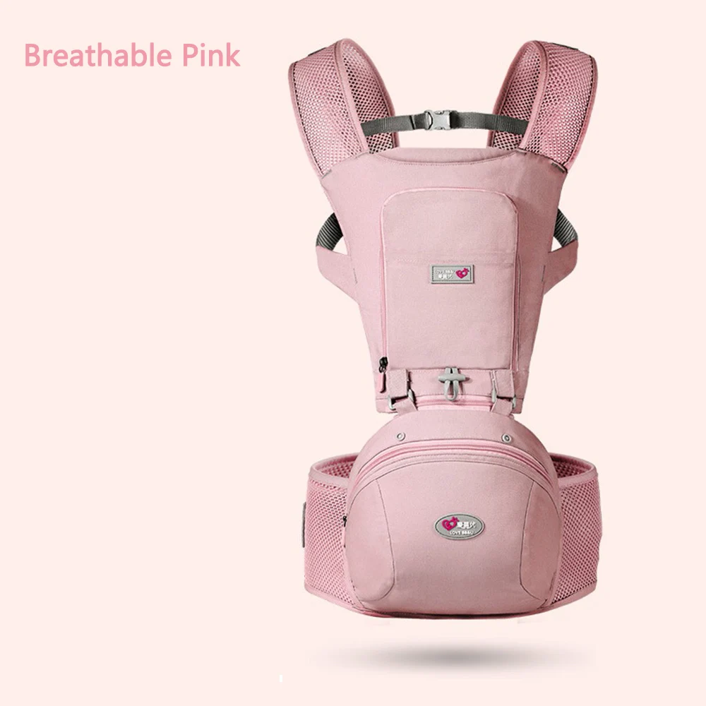 summer pink Эргономичный рюкзак-кенгуру для новорожденных, рюкзак для новорожденных детей, на бретельках, с лицевой стороны, кенгуру, для путешествий для детей 0-36 месяцев - Цвет: summer pink
