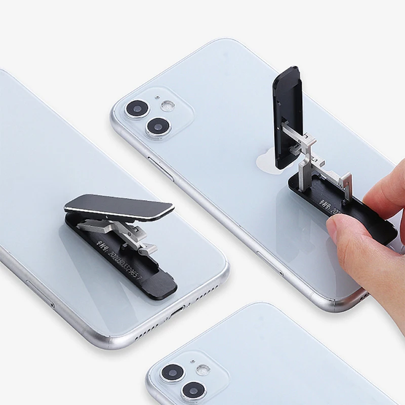 mini desk phone holder metal foldable alloy table adjustablt bracket support for iphone 12 11 samsung s21 xiami redmi oneplus 9 free global shipping