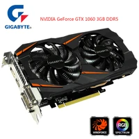 gigabyte nvidia geforce graphics card gtx 1060 windforce oc 3gb video cards integrated with 3gb gddr5 192bit memory for pc
