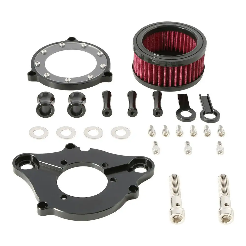 Воздухозаборный фильтр для мотоцикла Harley Sportster XL 883 1200 48 2004 2016 13|air cleaner intake filter|air