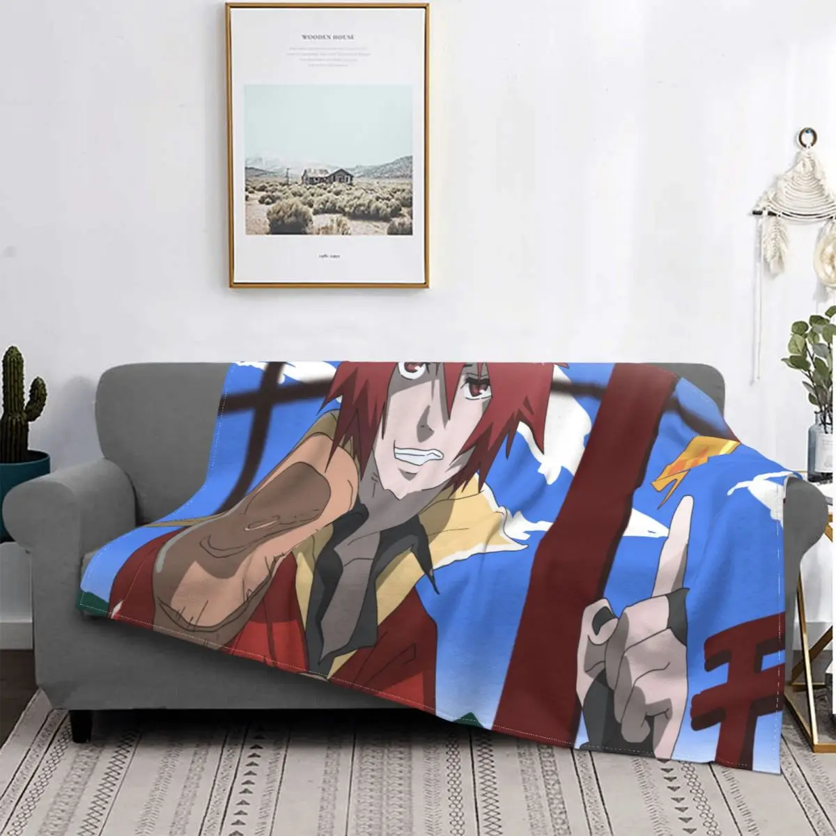 

That Time I Got Reincarnated As A Slime Shion Fantasy Novel Blanket Flannel King of Ghosts Warm Throws For Winter Bedding