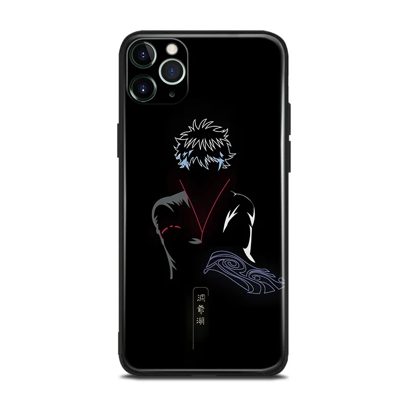 gintama gintoki anime for iphone se 6 6s 7 8 plus x xr xs 11 pro max soft silicone phone case cover shell free global shipping