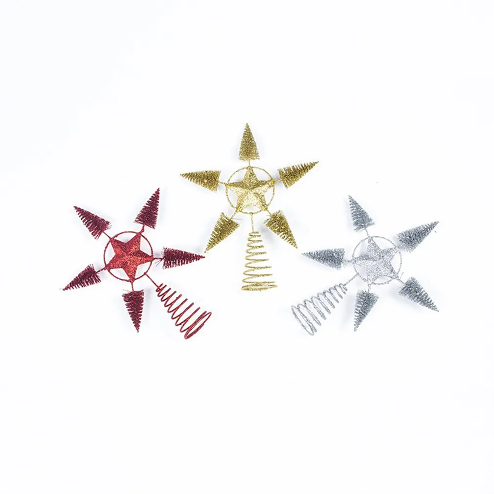 

2019 new Christmas tree top star decoration Christmas decorations Christmas tree pendant decoration