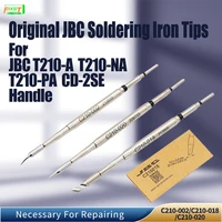original jbc soldering iron tip c210002 c210018 c210020 for soldering station phone repair tools