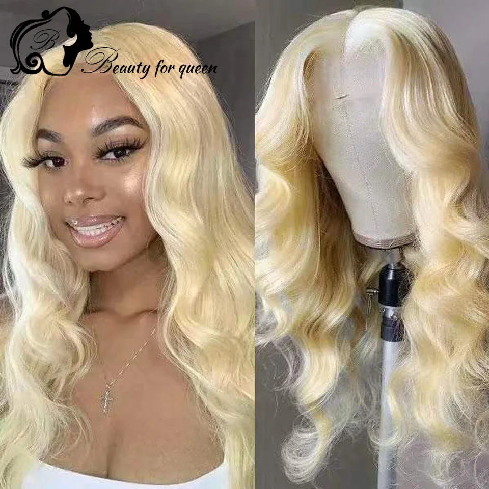 Lace Front Human Hair Wigs For Women HD Transparent Lace Frontal Wigs 180% Body Wave Lace Front Wig Pre Plucked Remy Brazilian