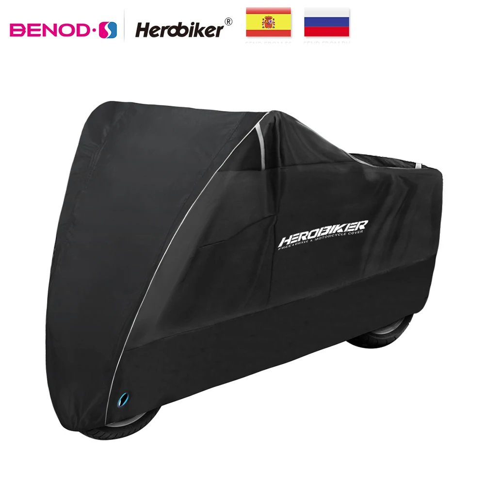 

HEROBIKER MTB Road Bike Protector Waterproof Snow Motor Cover Wheels Cover Dust-Proof Scratch-proof Indoor Outdoor Rain Cover