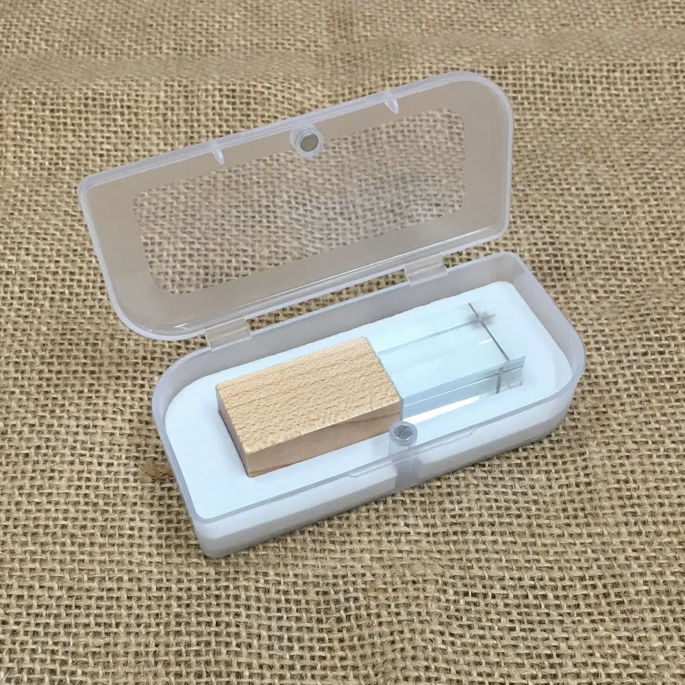 Деревянная Usb + деревянная коробка флэш-накопитель 2 0 ручка привода 4G 8G 16G 32G Флешка