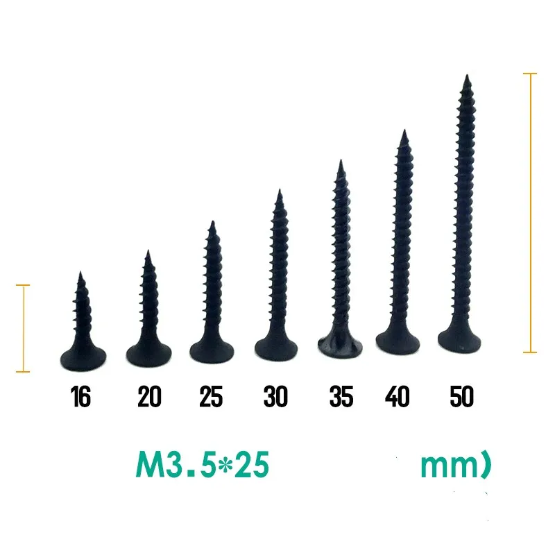 Бесплатная доставка 100 шт. Саморез с поперечной головкой и жестким саморезом m3.5