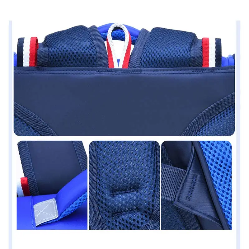 Детская школьная сумка со светоотражающим дизайном для мальчиков и девочек