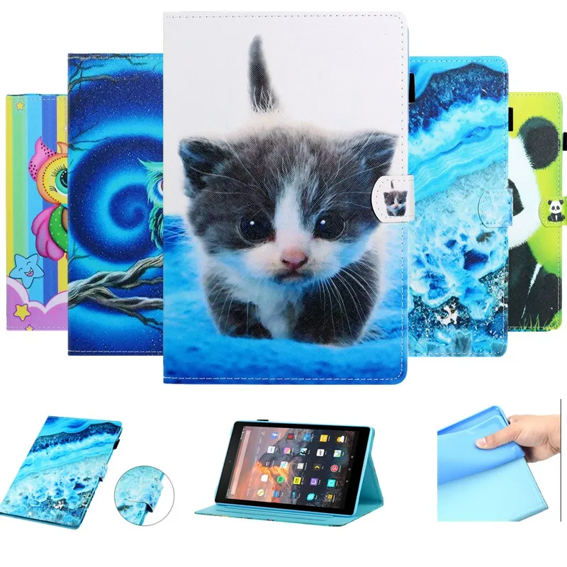 

Чехол-книжка для планшета Samsung Galaxy Tab S6 10,5 дюйма, искусственная кожа 2019, Мягкая силиконовая задняя крышка для samsung t860, чехол