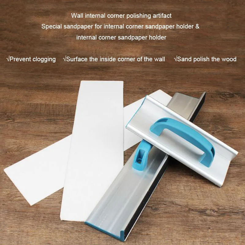 

Шлифовальный инструмент с внутренним углом 90 градусов для сухой отделки стен