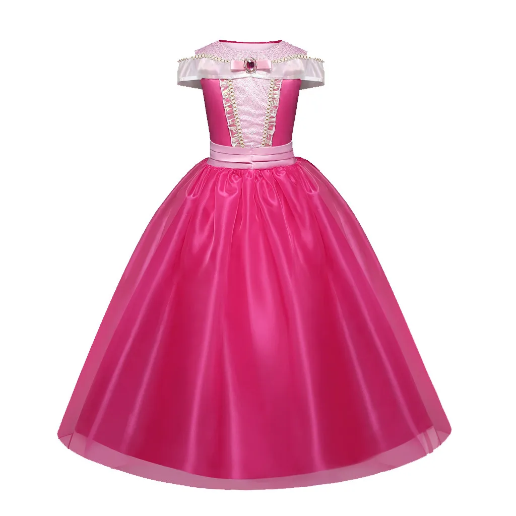 Платье принцессы для маленьких девочек с рюшами и праздничная одежда | Детская