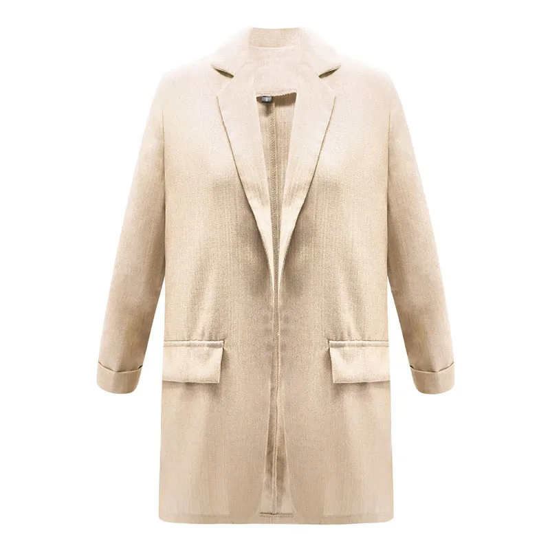 Женский полосатый каждодневный свободный 3/4 рукав женский костюм Открытый