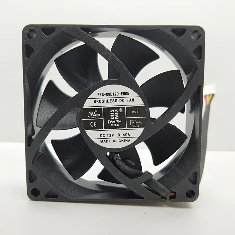 Новый Dwph EFS-08E12D-ER04 ER05 8025 12В 0.40A для холмов Ups Сервер вентилятор охлаждения